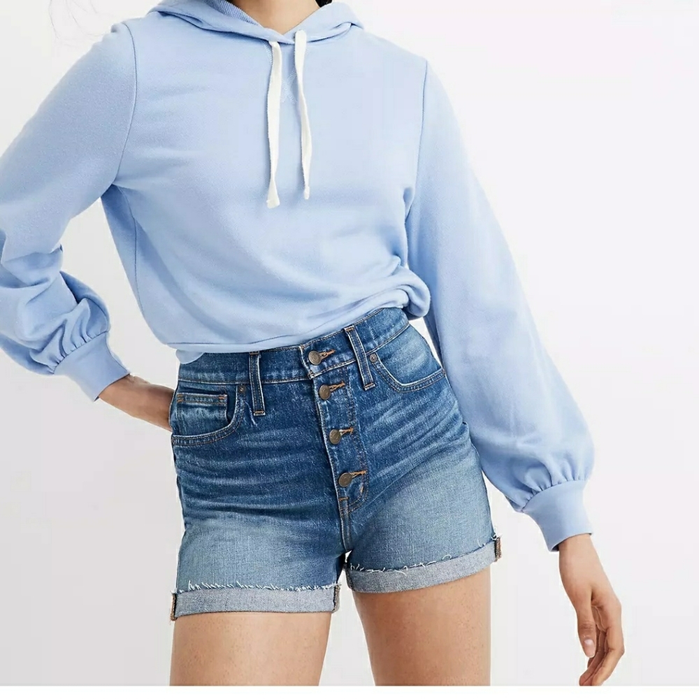 Madewell High Rise Denim Shorts